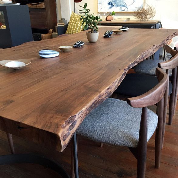 Live Edge Slab Dining Table